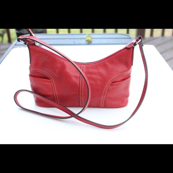 Fossil leather cross body bag - Picture 2 of 9
